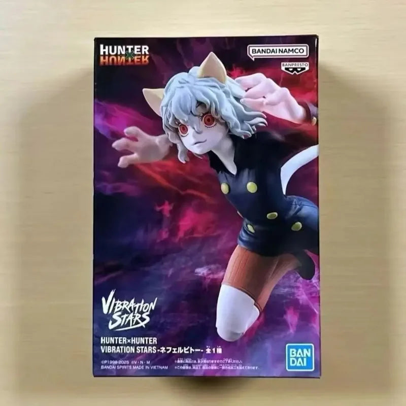 Bandai Namco Hunter Hunter Catwoman Vibration Stars Catwoman Kaito Kite Aizakku Netero Meruem Ornaments Figure Model Toy Gift
