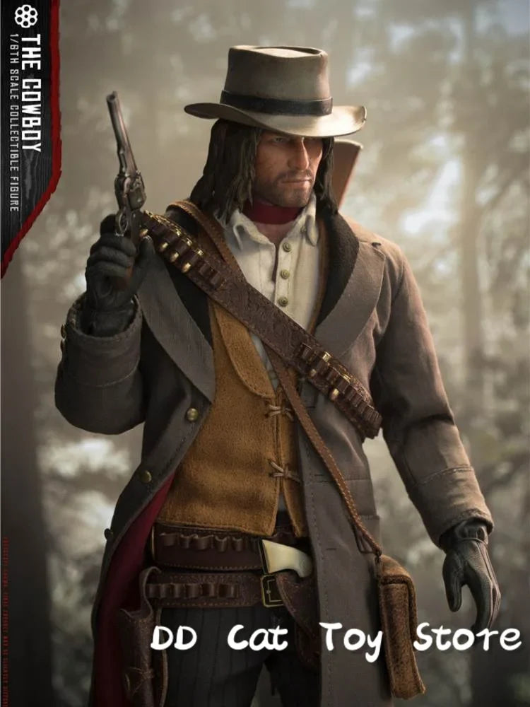 LIMTOYS LIM011 1/6 Men Soldier John Marston Classic Western Cowboy Shooting Arcade Game Doll 12" Action Figure Toys Customized