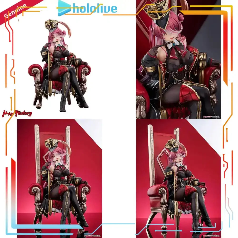 Max Factory Hololive Houshou Marine THIRTY Outfit 1/6 Scale Vorbemalte PVC Figur 270mm VTuber Sammlerstück für Fans
