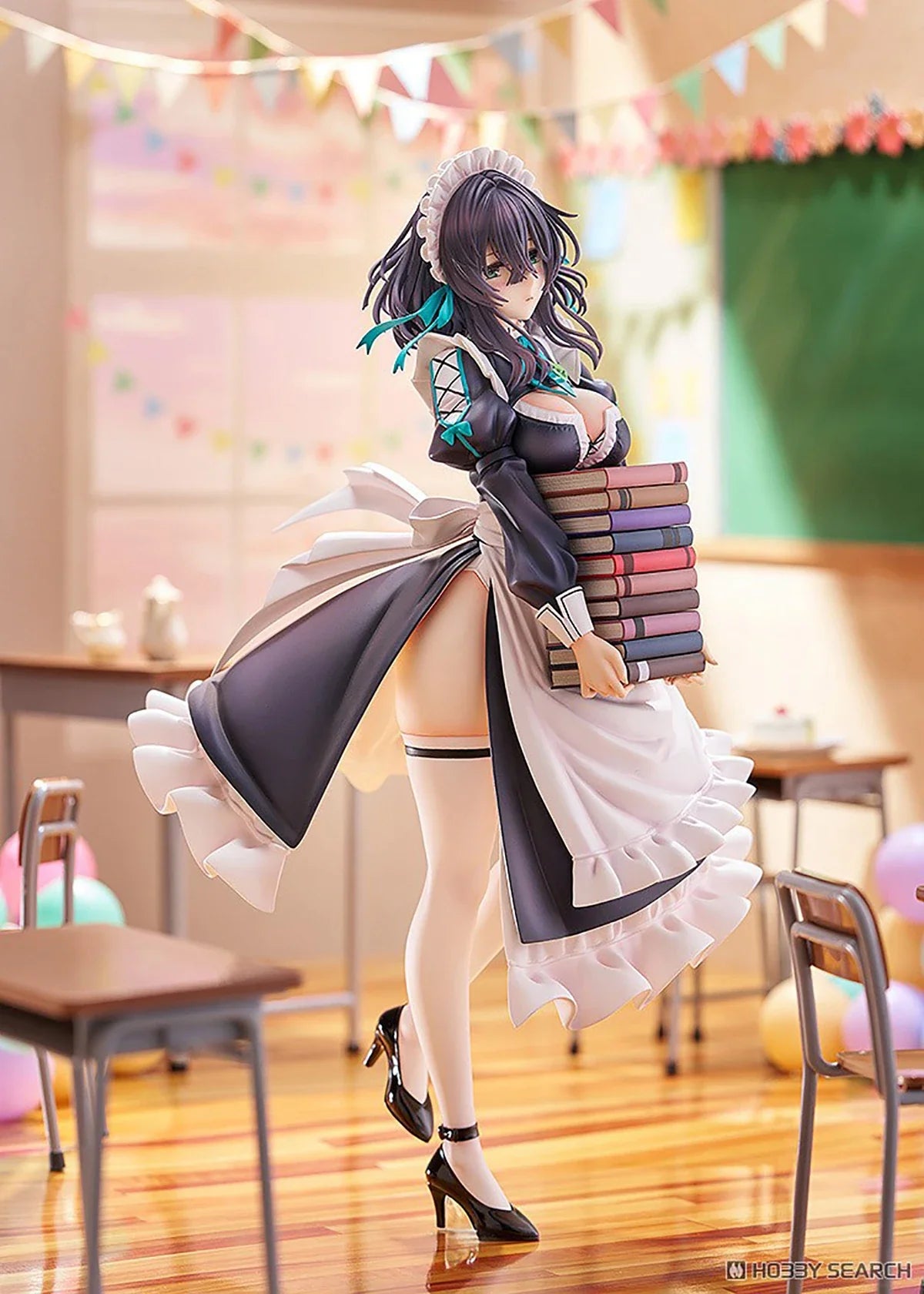 In Stock Original DMM Factory Prepainted Maid Maison Hanikami, Kanojo Wa Koi O Suru Chigami Hikage 1/6 H=285mm Figure Collection