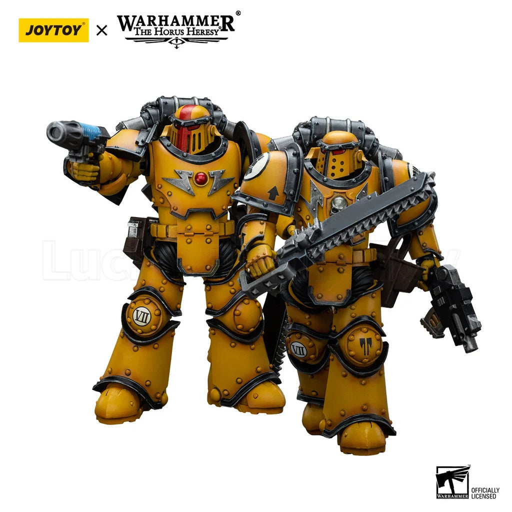 【Original】JOYTOY 1/18 Action Figure Warhammer 40K Imperial Fists Legion Chaplain Consul  Mklll Despoiler Legionaries Model Toy