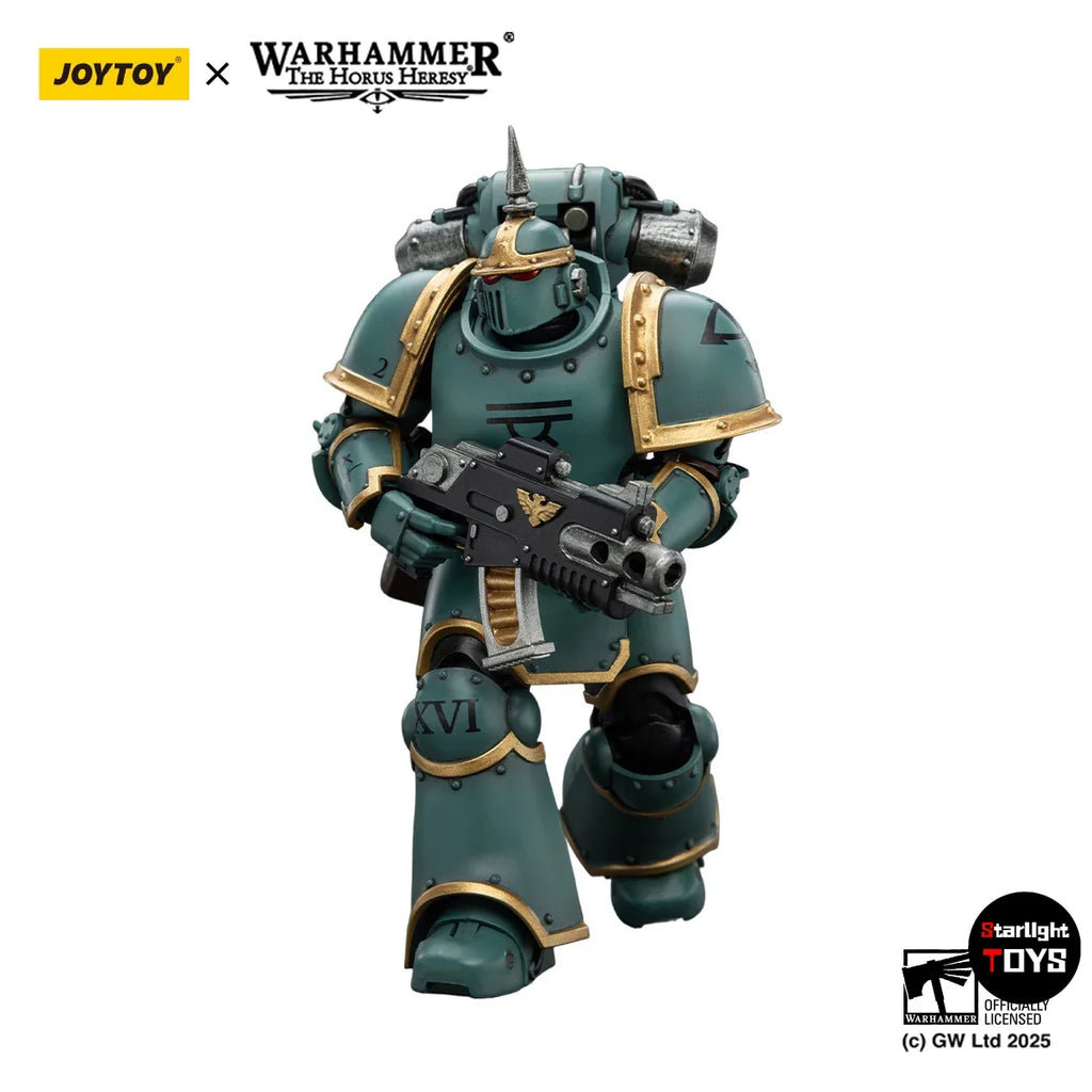 JOYTOY Warhammer 40K Sons of Horus MK lll Tactical Legionary 1/18 Action Figure Model Toys