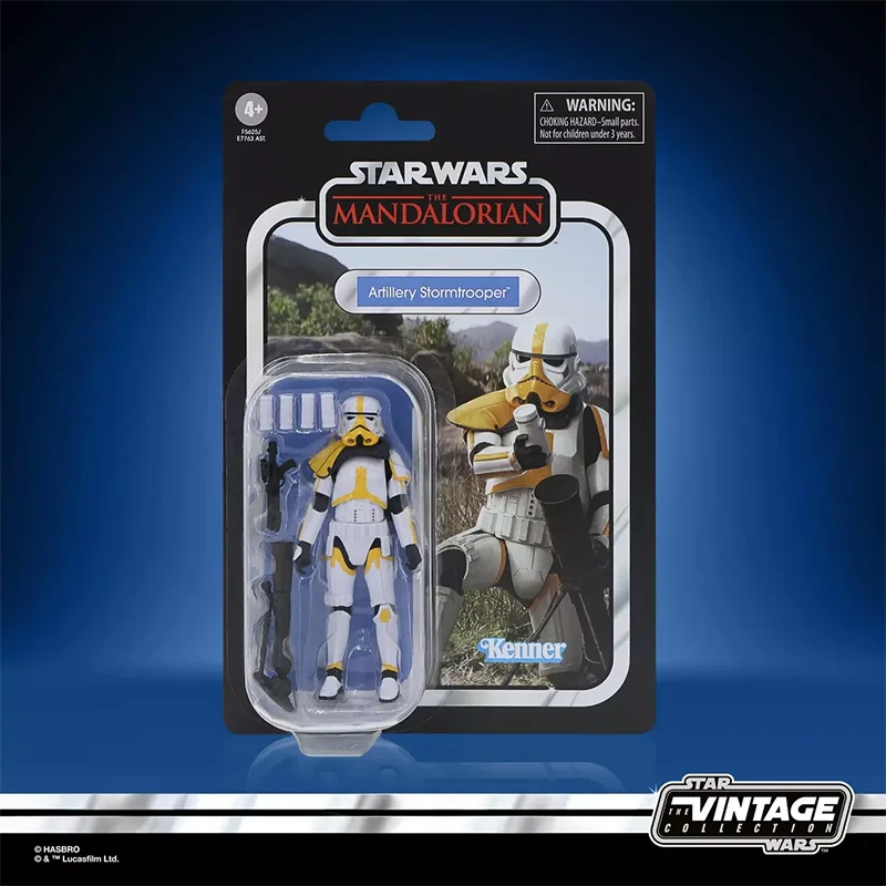 Original Hasbro Star Wars The Vintage Collection Artillery Stormtrooper The Mandalorian In Stock Anime Action Collection Figures