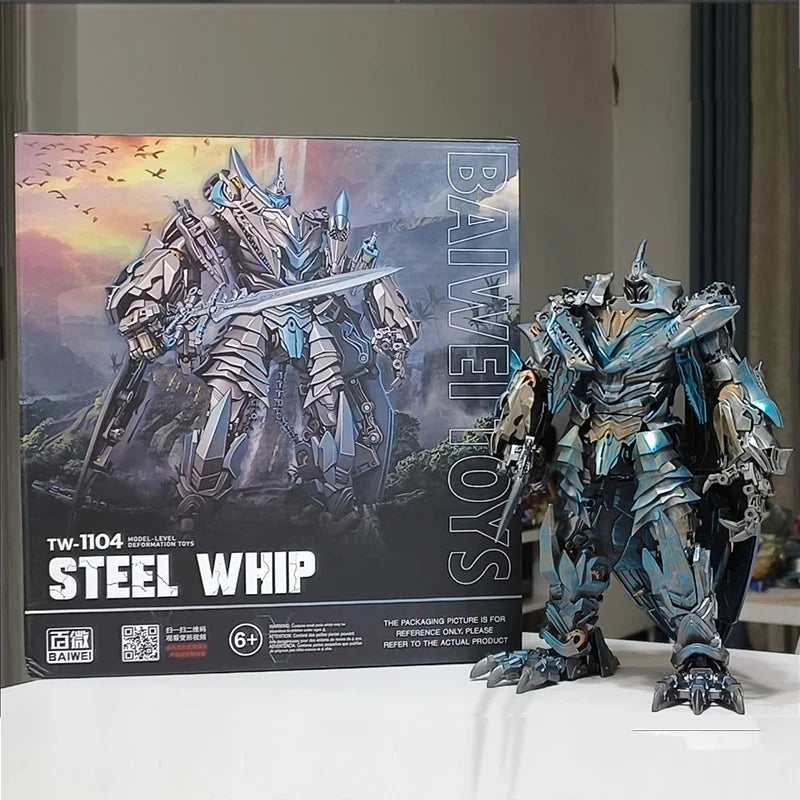 IN STOCK BAIWEI Transformation TW-1104 TW1104 Strafe Robot Swoop Action Figure 27CM Wing Dragon Model Dinobot