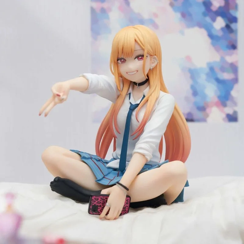 Bandai Japanese Comics Kitagawa Marin Beautiful Girl Anime Model Trendy Kids Toy Action Figure Gift Desktop Ornaments Collection