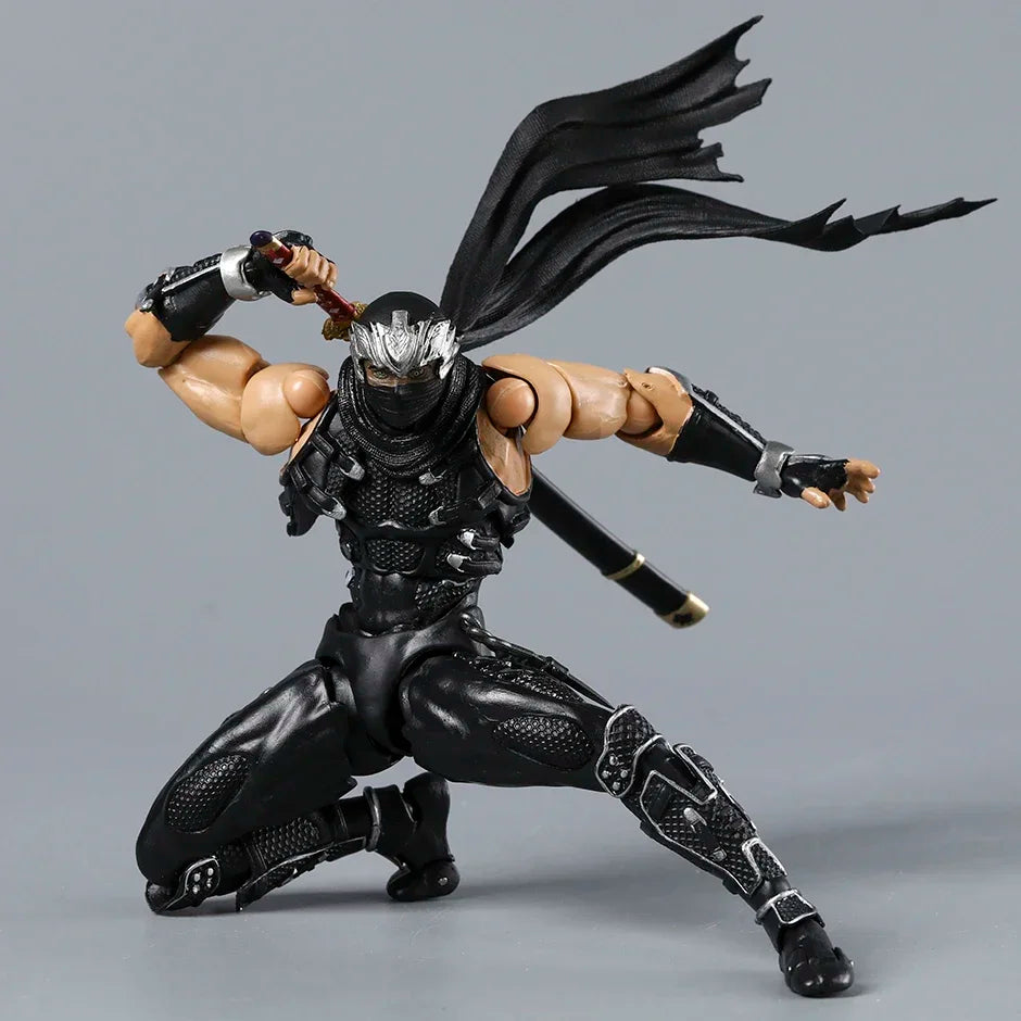 Revoltech Ryu Hayabusa Action PVC Figure Model Ornament Toy Collection Gift
