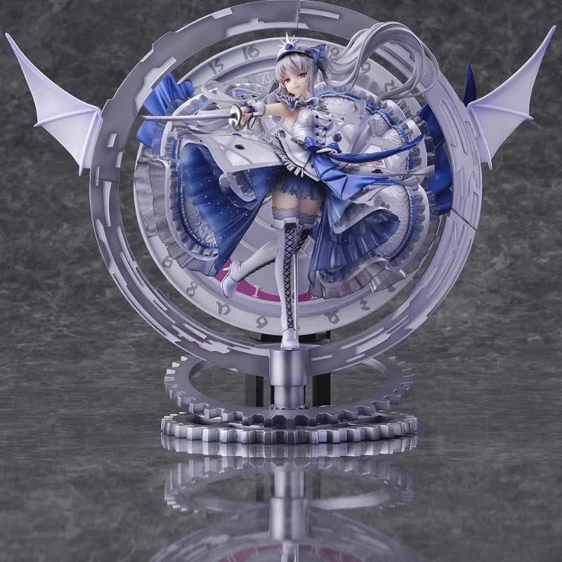 SSF Original:DATE A LIVE Tokisaki Kurumi White Queen Royal Dress PVC Action Figure Anime Figure collectible Model Toys Doll Gift