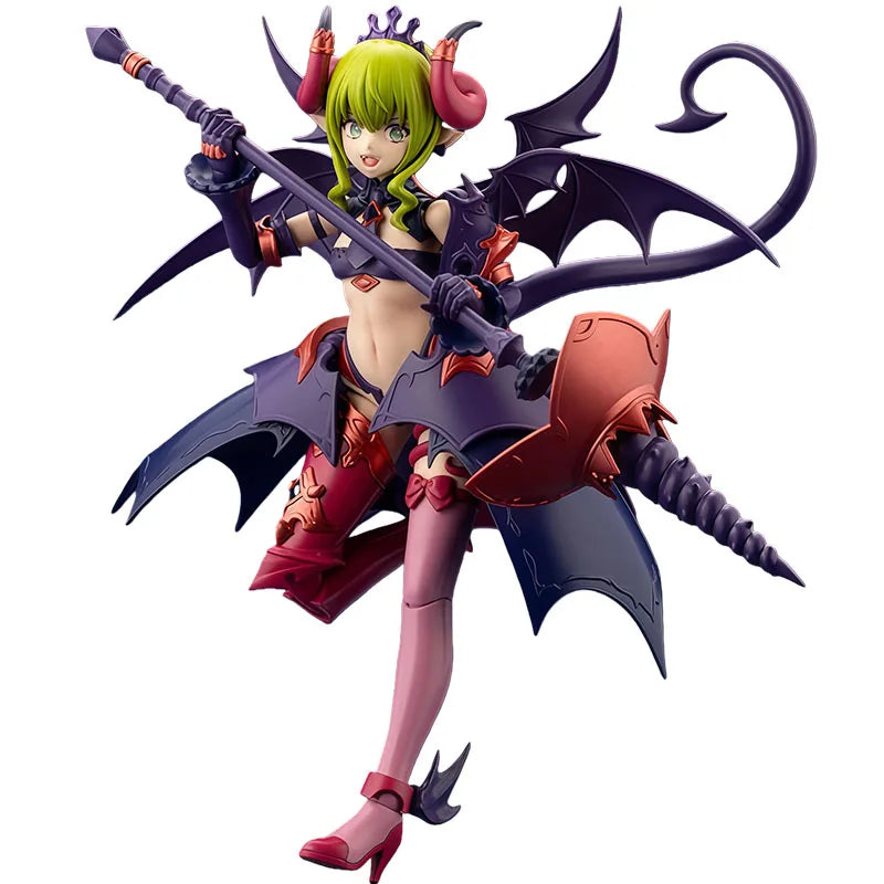 KOTOBUKIYA Original MODEL KIT Arcanaedia Vierrette ReACT-P 148mm Anime Action Figure Assembly Model Toys  Model Gifts for Boys