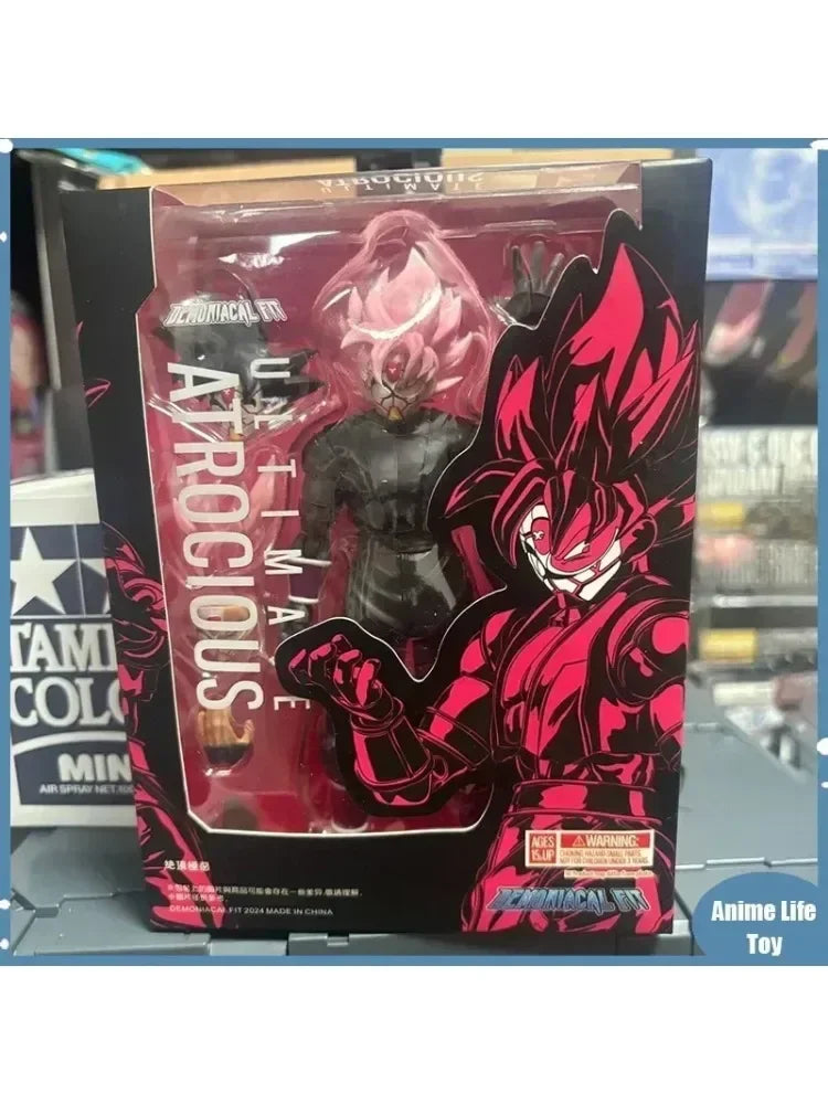 Dragon Ball S.H.Figuarts Shf Ultimate Atrocious Black Goku Zamasu Action Figure Anime Collector Model En Stock