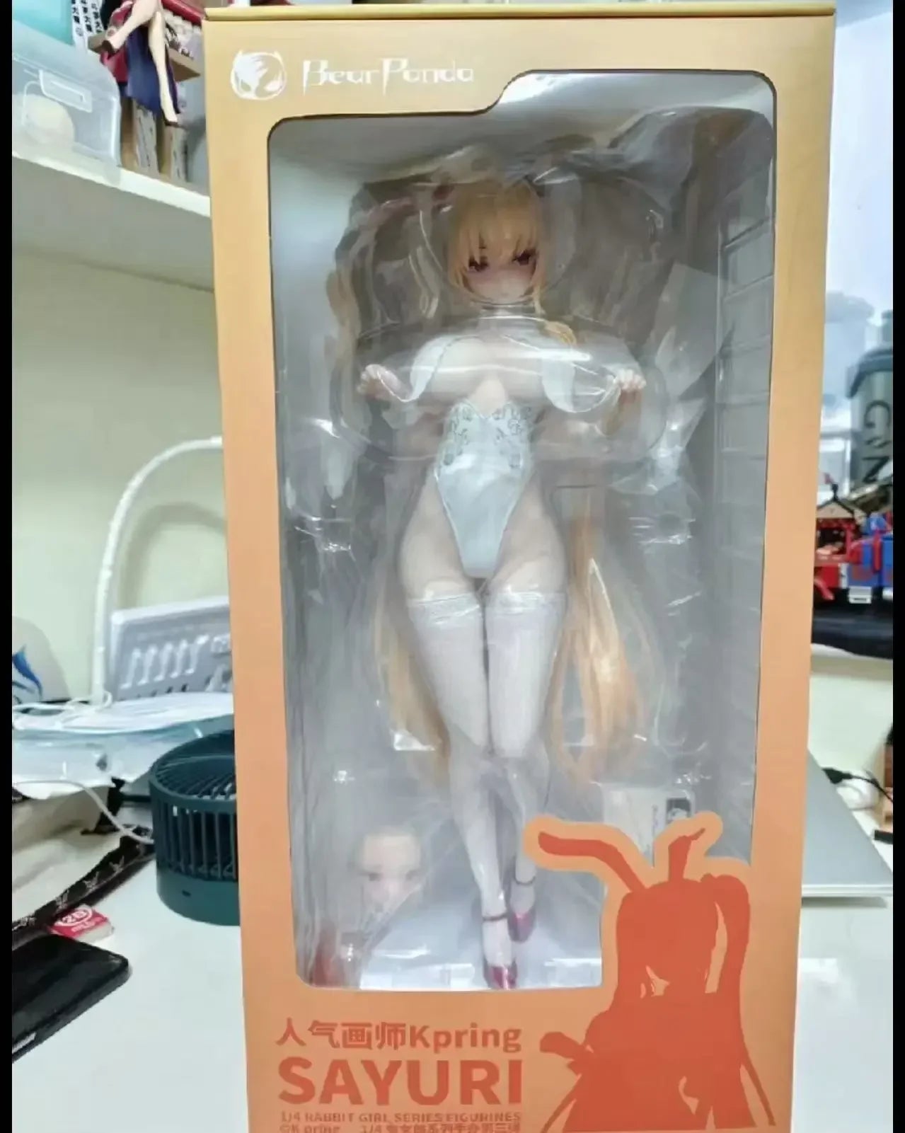 Original Bearpanda Sayuri 1/4 Bunny Girl Real Stockings/Temperature Sensitive Paint/Following Eyes Dolls Figures In Stock Toys