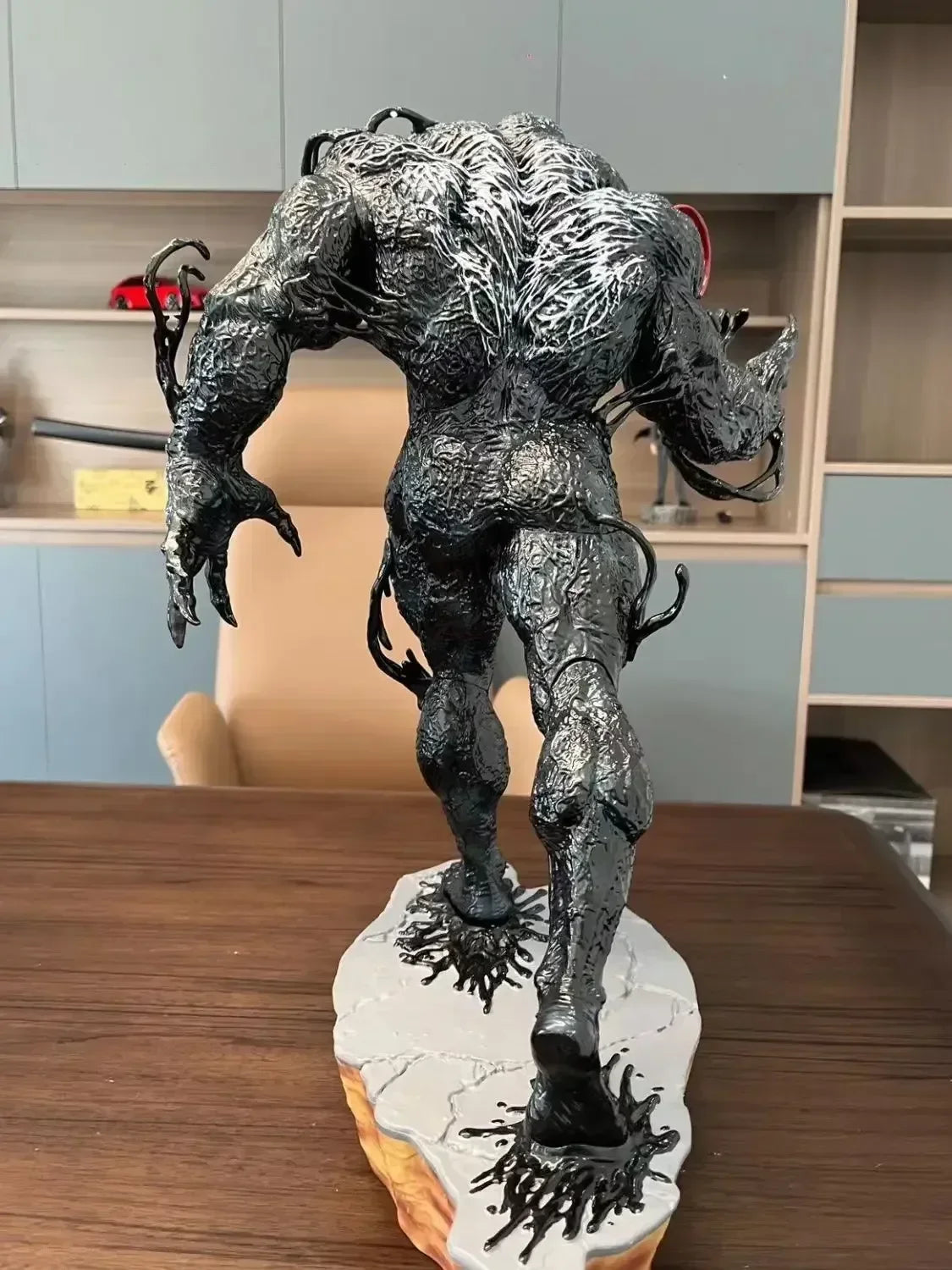 50cm Venom Figures Legends Series Action Figures Oversize Anime Spiderman Pvc Model Figurine Collection Statue Toy Birthday Gift