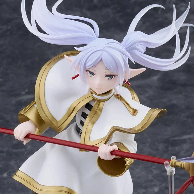 Frieren: Beyond Journey'S End 21cm Frieren Anime Figure Model Statue Exquisite Desktop Ornament Collection Toys Surprise Gifts