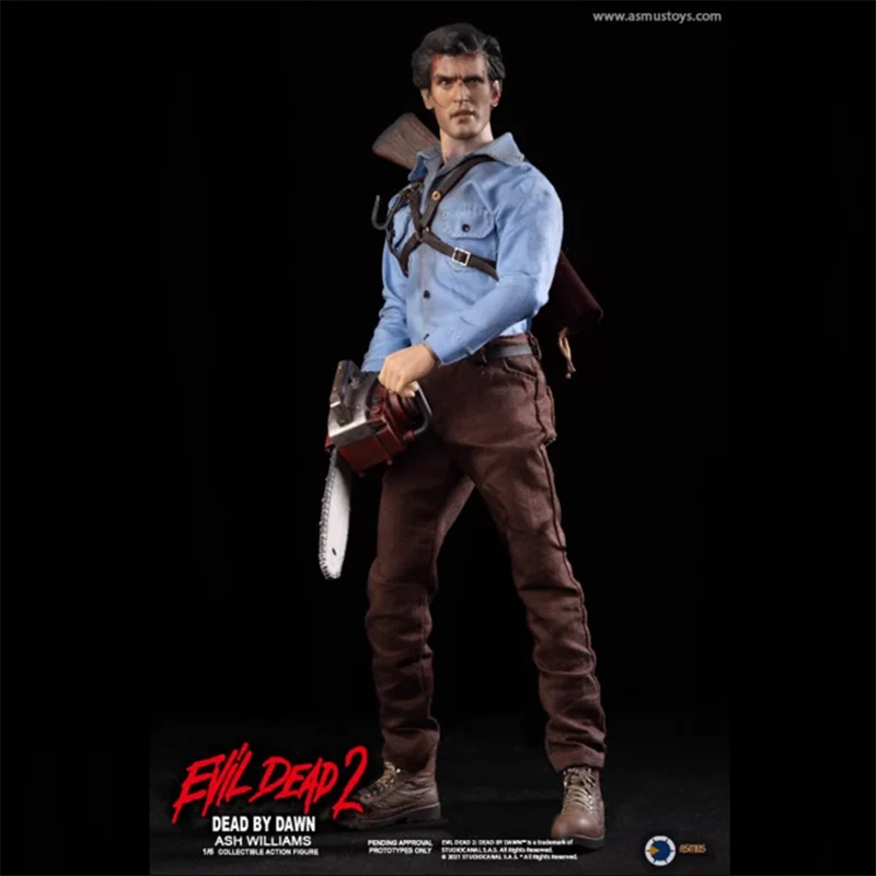 Original Asmus Ash Williams Evil Dead EDA001 Figure Model Toys Scene Decoration Hobby Collection