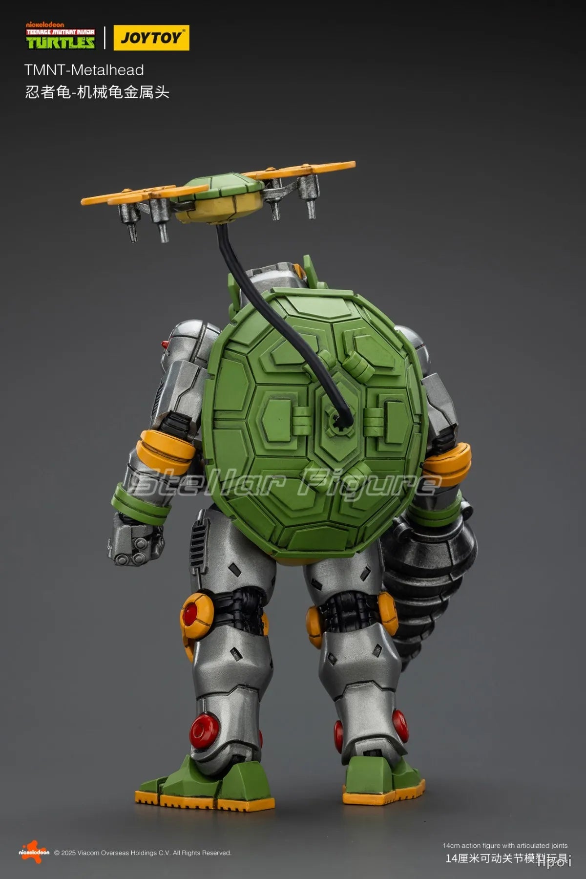 【SF】JOYTOY TMNT 1/18 Action Figure TMNT-Metalhead Model Toys Gifts Collection Ornaments