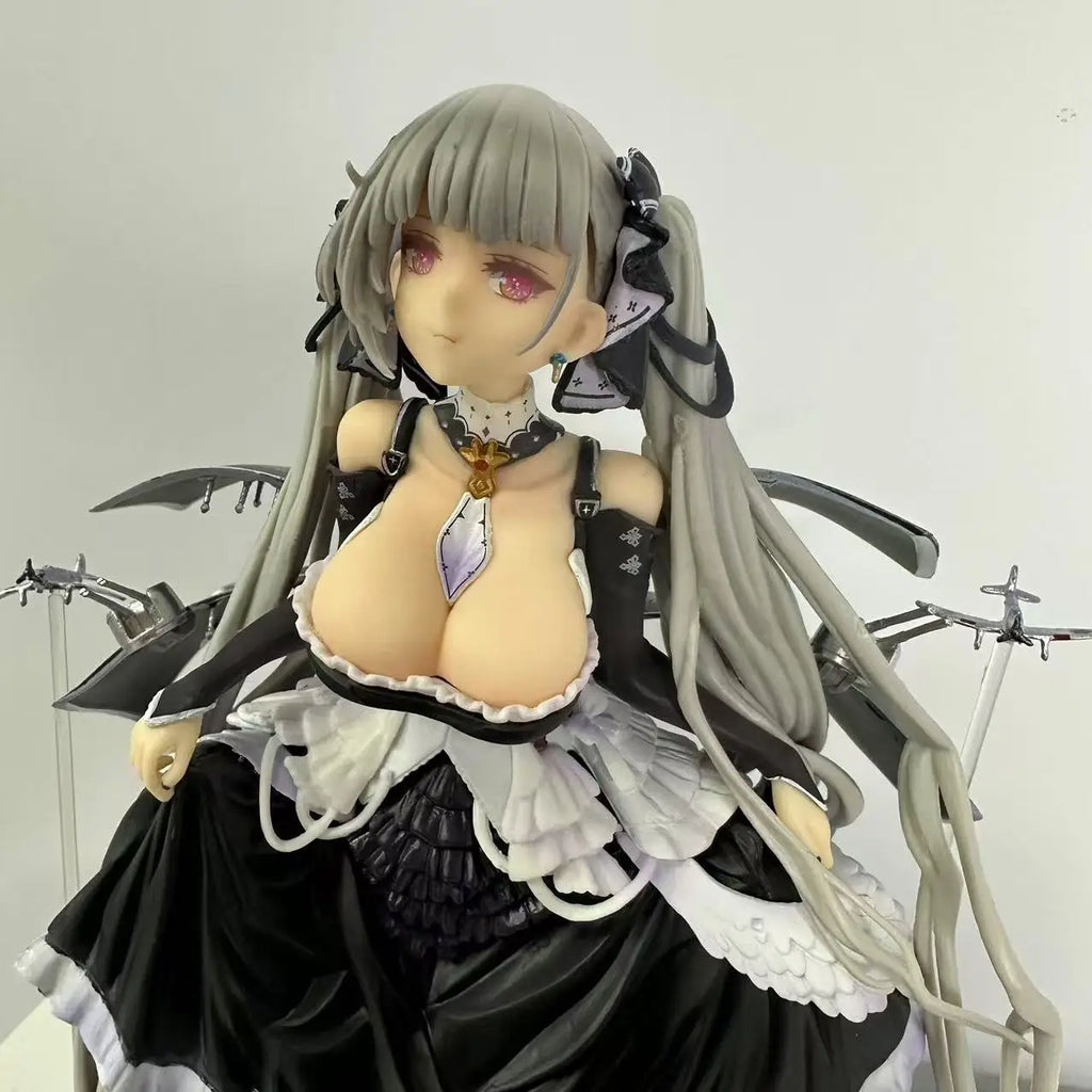 27cm Azur Lane Anime Figures Hms Formidable Statue Figurine Azuma Model Doll Collection Room Decoration Desk Toys