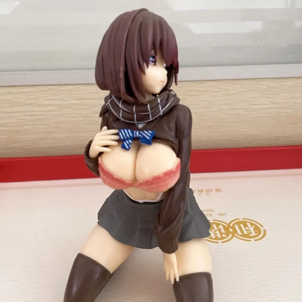 Domestic In Stock  Jk Female High School Student Momotaro Anime Beautiful Girl Figurine Model Chassis Ornament