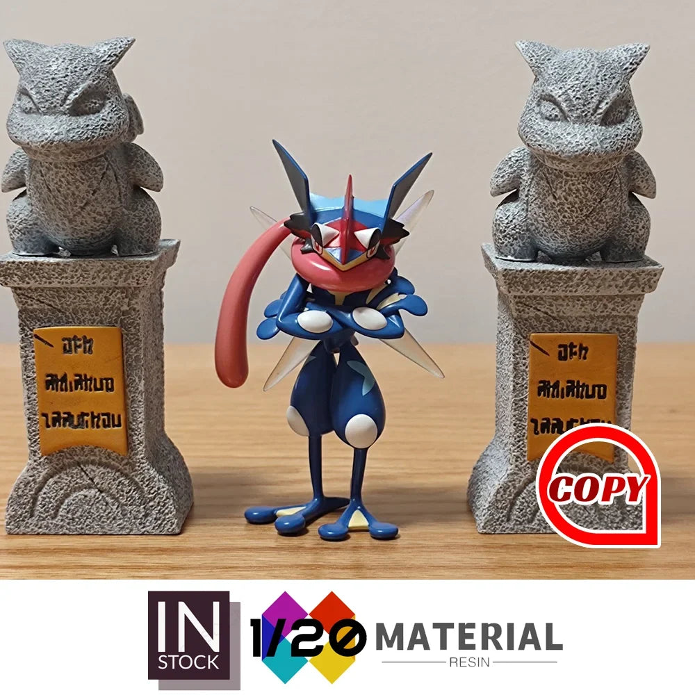 [In Stock]1/20 Resin Scale World [Copy BQG] - Greninja & Ash [Split RE-MENT]