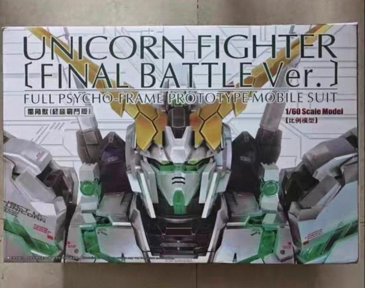 【AUF LAGER】DABAN 1/60 PG RX-0 Unicorn Final Battle Ver Bausatz Plastik-Skelett Anime Actionfigur Plastikmodell Spielzeug