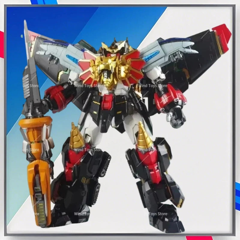 In Stock Baowang Model Ko Pose + Metal The King of Braves Gaogaigo Transformation Combination Finished Products Action Figure