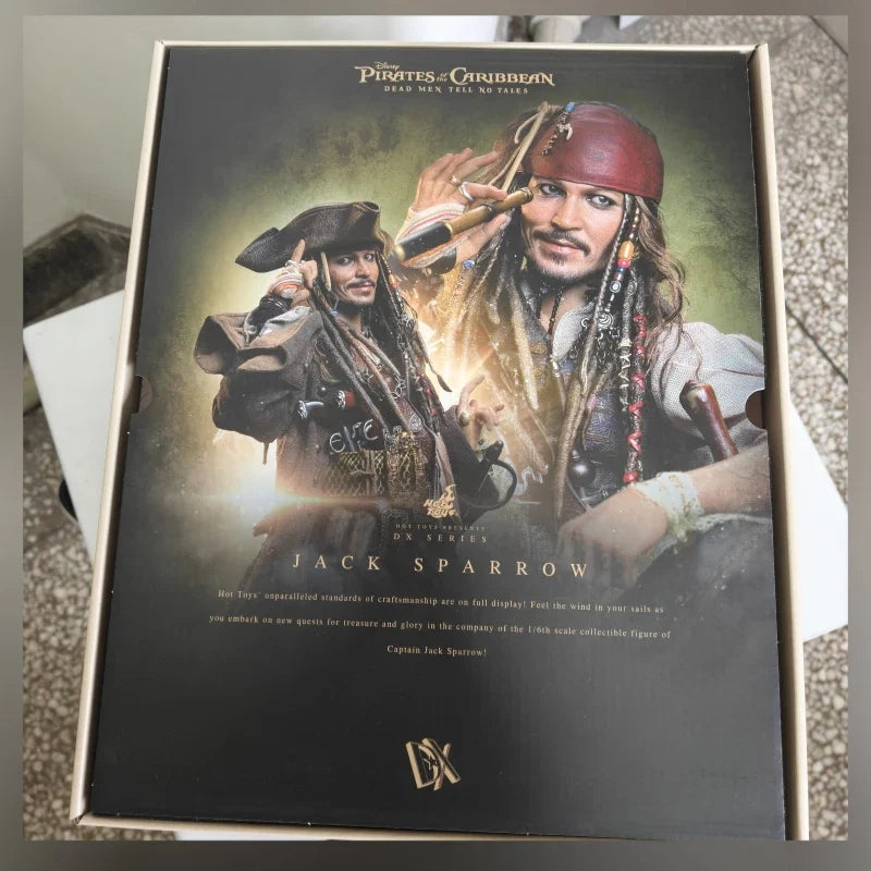 In Stock Captain Jack 1/6 Movable Action Figure 30cm Jack Pirates Caribbean Collection Ornaments Genuine Model DX37 DX38 DX39