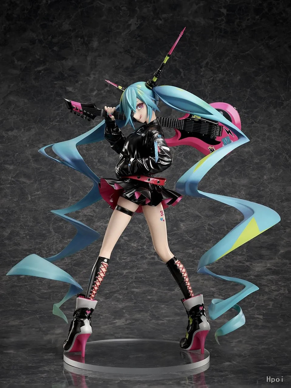 【In Stock】Stronger Tokyo Otaku Mode Piapro Characters Hatsune Miku LAM Rock Singer Ver 1/7 Scale Figure Toys Ornaments