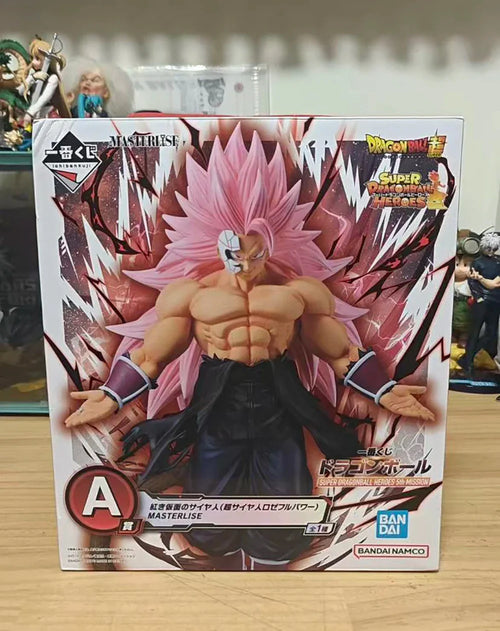 100% Original in Stock Bandai Spirits Ichiban Kuji Super Dragon Ball Heroes Akaki Kamen No Saiyajin SSR Full Power Birthday Gift