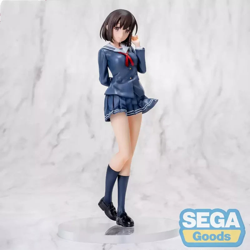 Genuine Sega Saekano:how To Raise A Boring Girlfriend Fine Luminasta Kato Megumi In Stock Original Anime Figure Model Toys Gift