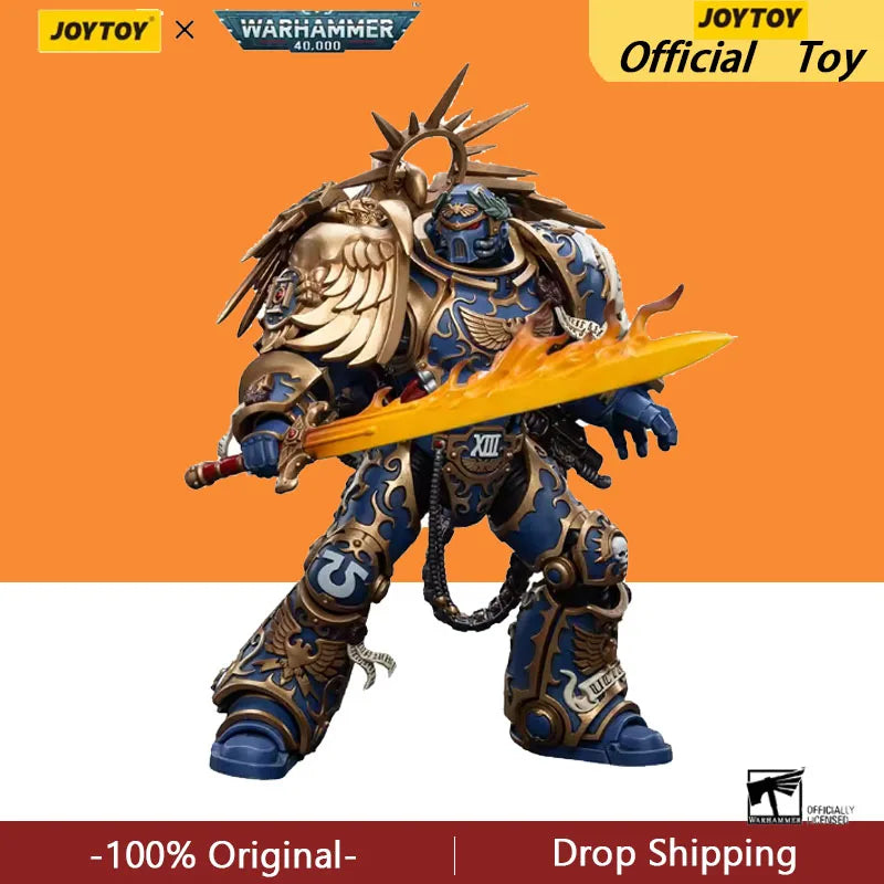 JOYTOY 1/18 Action Figures Ultramarines Primarch  Roboute Guilliman Collection Model Boys Gift