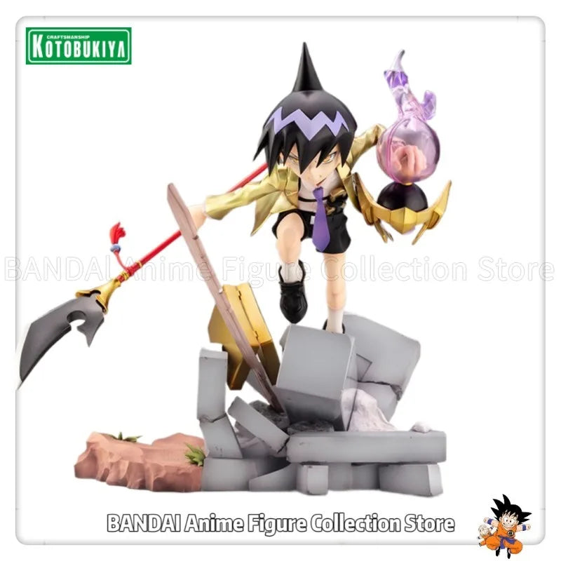 Original Kotobukiya ARTFX J SHAMAN KING Dao Lian Toy Model Decoration