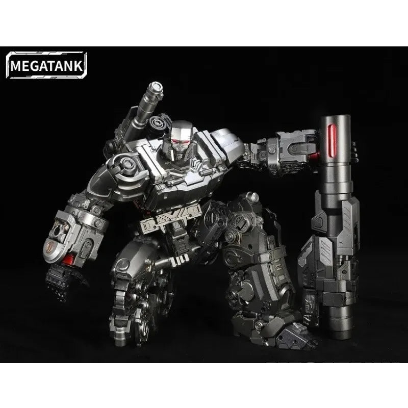 In StockTransformation MEGATANK MT-01B MT01B Tank Might Dictator  Robot Alloy Edition Action Figure