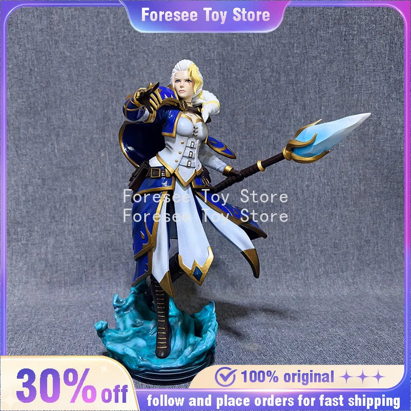 25-27cm World of Warcraft Varian Jaina Guldan Tyrande Arthas Varok Anime Figuren Desktop Ornament Dekoration Beste Geschenke für Jungen