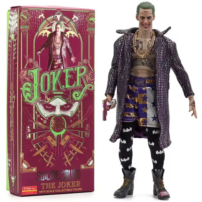 New Dc 1/4 And 1/6 Superheroes Figures The Joker Man Harley Quinn Pvc Model Toys Desktop Decoration Ornaments Doll  Holiday Gift