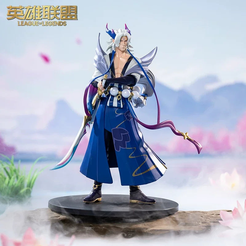 In Stock League Of Legends Lol Soul Lotus Yone Anime Action Figure Pretty Classic Charm Collectible Gift Series Ornaments