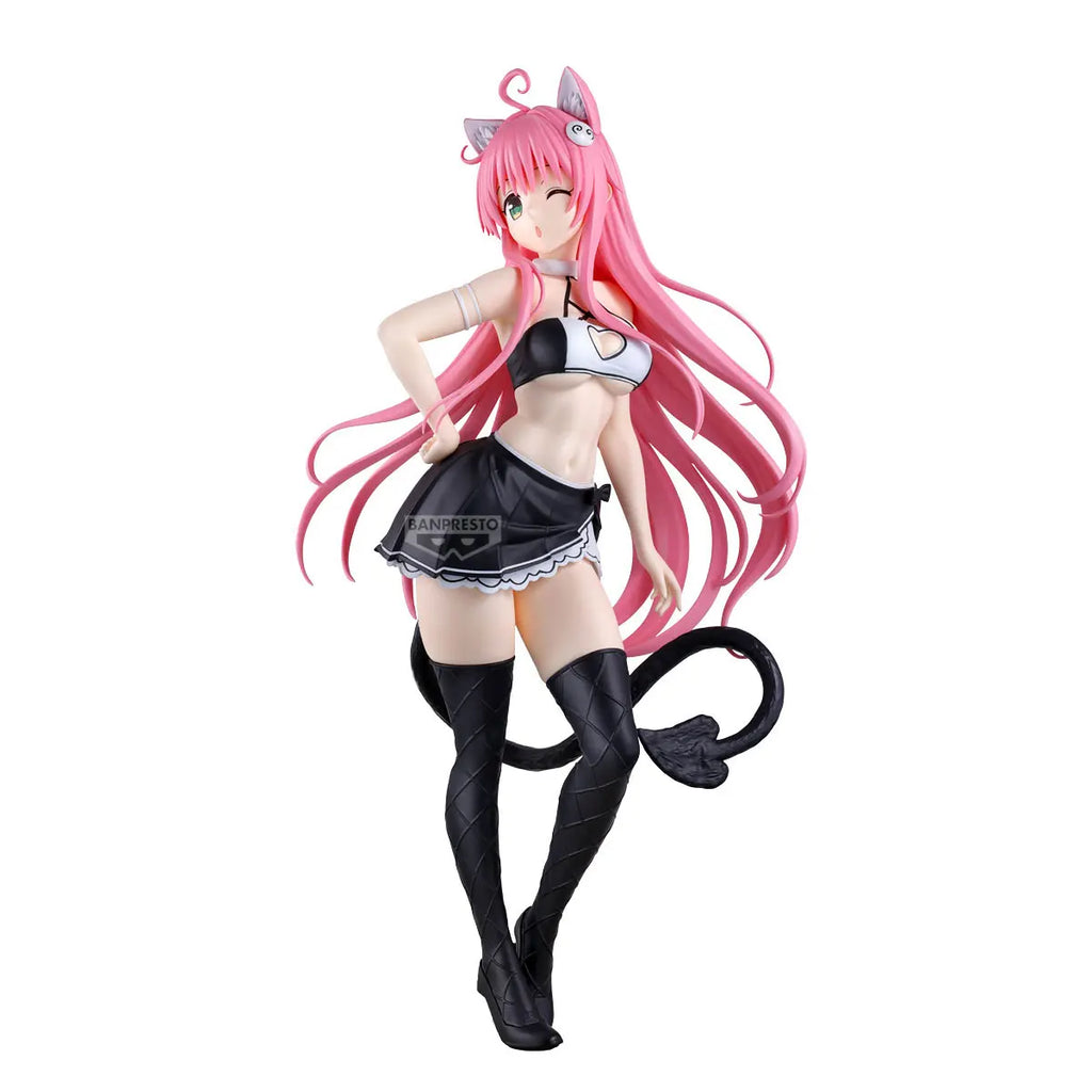 Original Bandai Banpresto Glitter & Glamours To Love-Ru Lala Satalin Deviluke Anime Action Figures  Model Toy Figurine PVC Toys