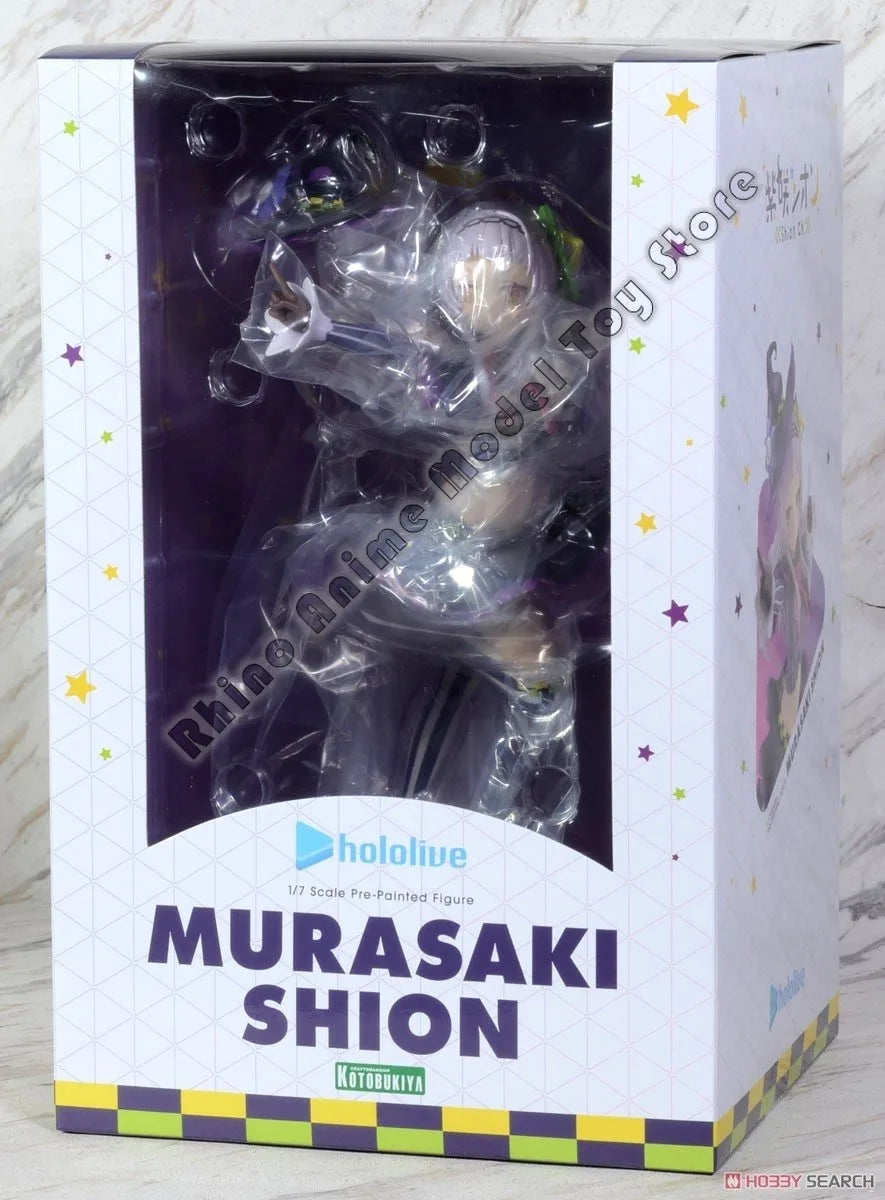 In Stock Original Kotobukiya 1/7 Hololive Murasaki Shion Anime Figure24cm Japanese PVC Statue Collection Model Toy Gift for Fans