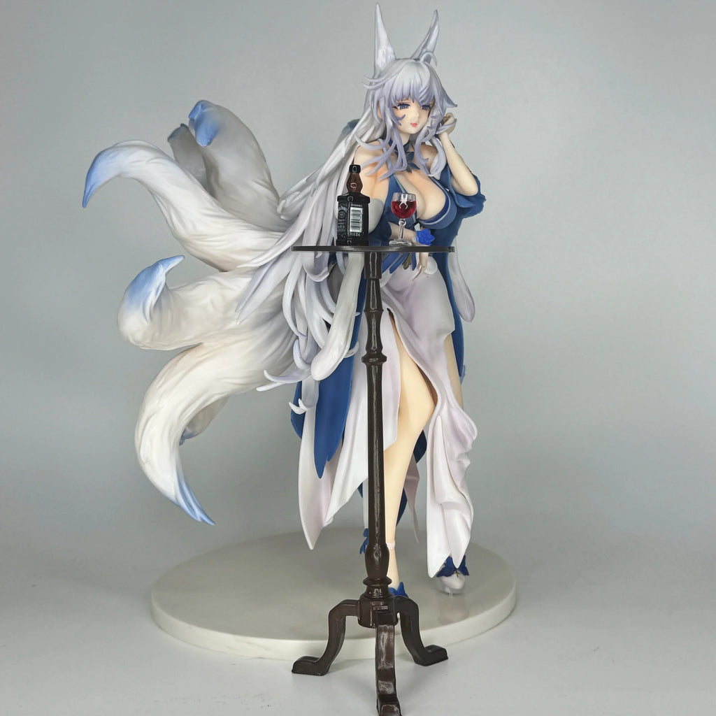 Blue Blue Airline Shinano Haze Moon Tenth Night Dress GK Handmade Anime Pretty Girl Peripheral Model Ornament Wholesale