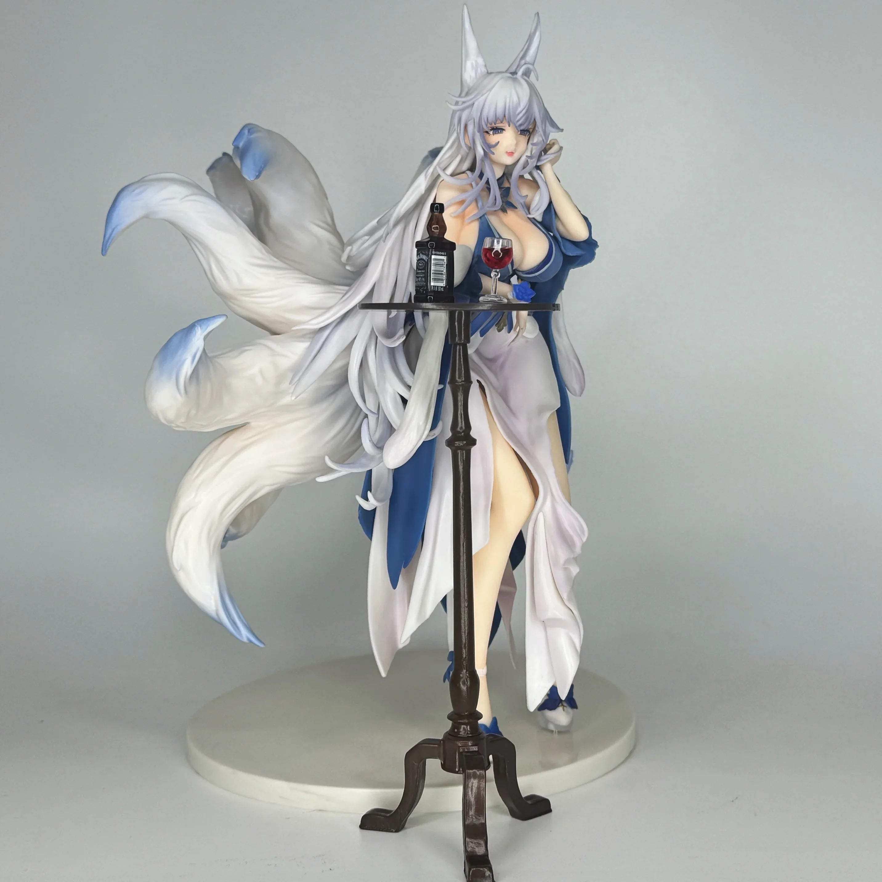 Blue Blue Airline Shinano Haze Moon Tenth Night Dress GK Handmade Anime Pretty Girl Peripheral Model Ornament Wholesale