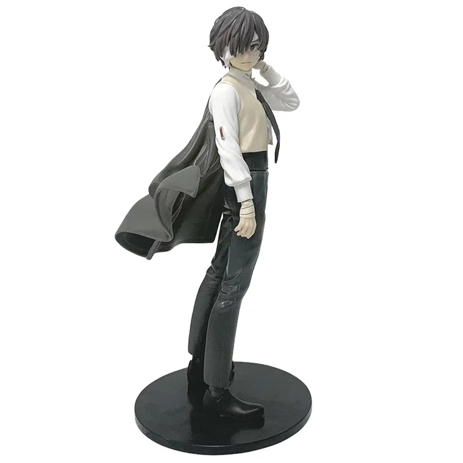 22CM Bungou Stray Dogs Anime Figure Youth Dazai Osamu Action Figure Nakahara Chuuya Figurine PVC Collection Model Doll Toys
