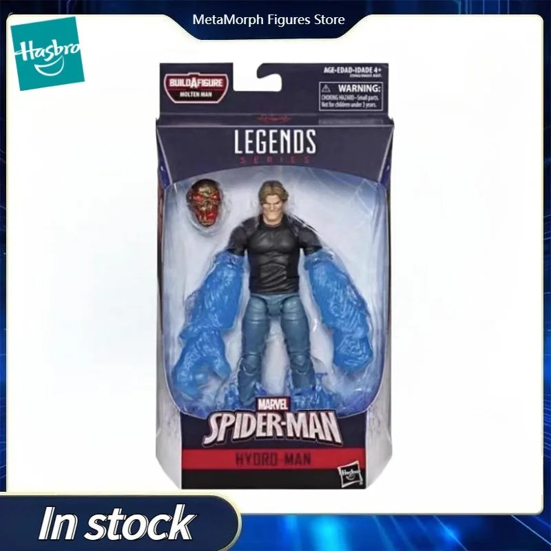 Original Hasbro Marvel Legends Series SPIDER-MAN HYDRO-MAN Anime Figur Spielzeugsammlung Modell