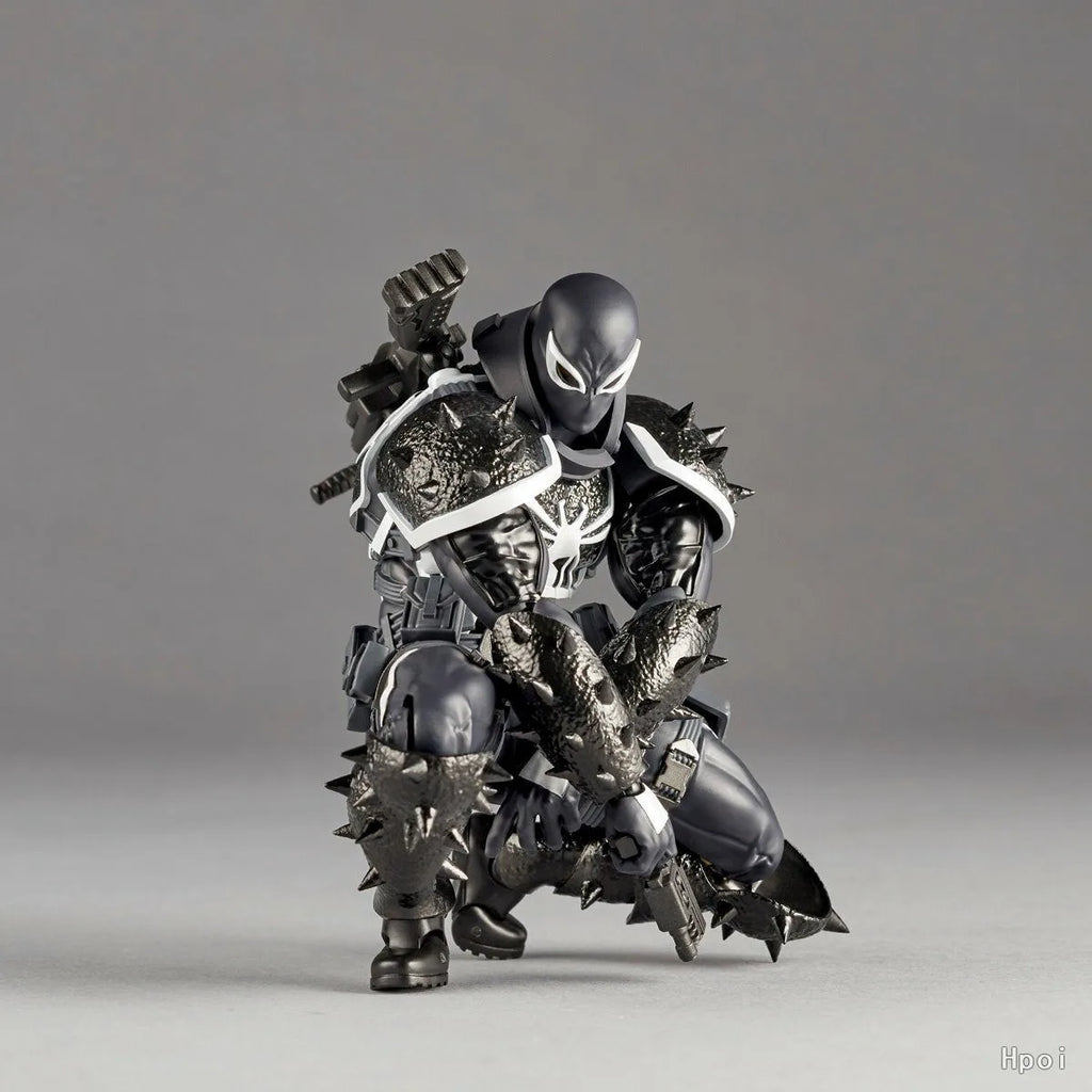 16cm  Marvel Comics Movie Figures Movable Secret Agent Venom Action Figure Statue Model Doll Collection Toys Gifts