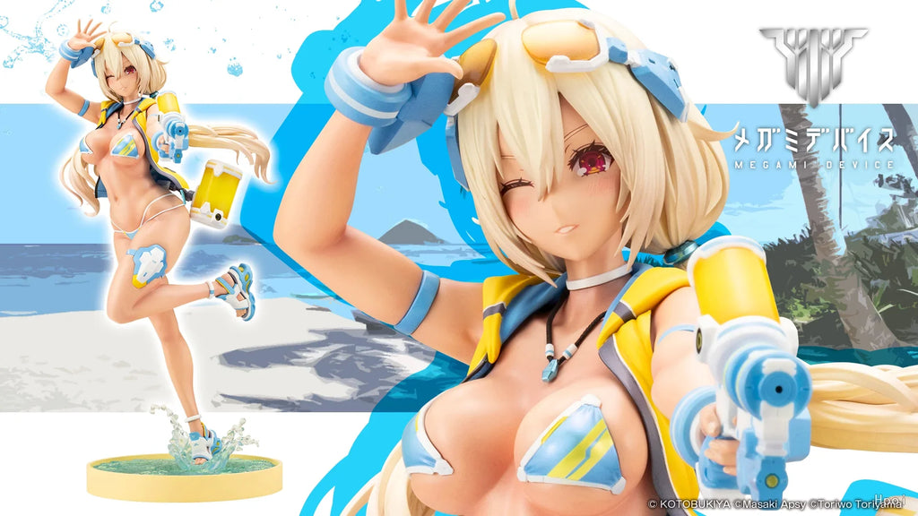 In Stock Original Kotobukiya Megami Device Shura Aoi Ai 32CM New Product Collection Anime Figure Model Ornaments