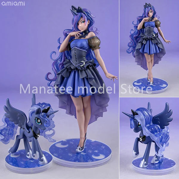 Kotobukiya Original MY LITTLE PONY Bishoujo Princess Luna 1/7 PVC Action Figure Anime Model Toys Collection Doll Gift