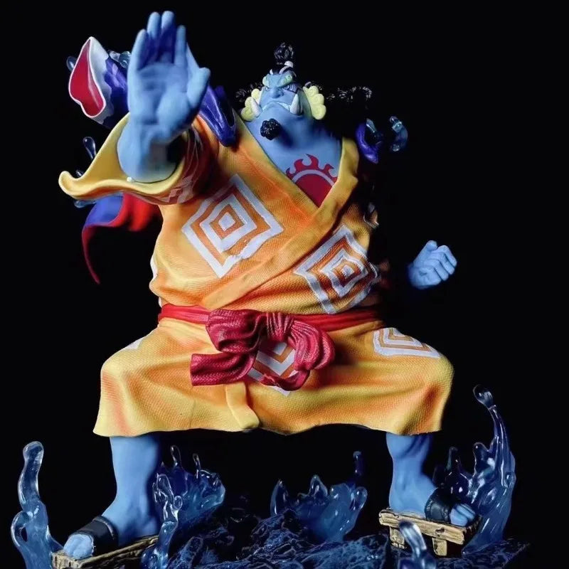 32cm ONE PIECE Figure Jinbe Dream Extremely Large Anime Collection Model Resin Desktop Ornament Decorations Children Toys Gifts