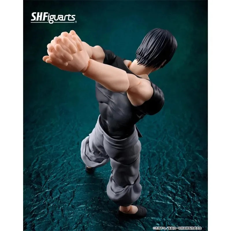 Bandai Original SHF Jujutsu Kaisen Toji Fushiguro Anime Action Figure Collectible Model Toys Ornaments Gift Children Kid Boy