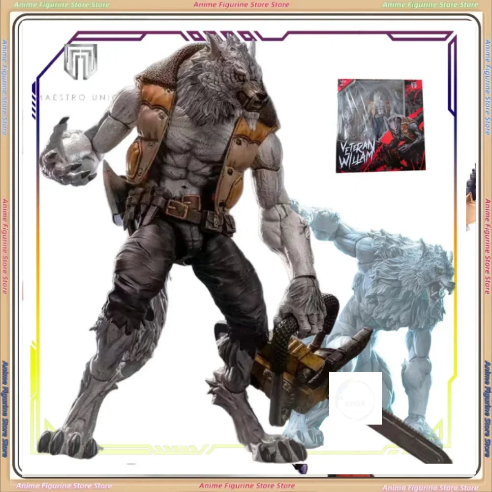 Spot Supply Maestro Union Original Fury Planet Series Werewolf Veteran William Action Figure Model Toys Model Gifts for Boys
