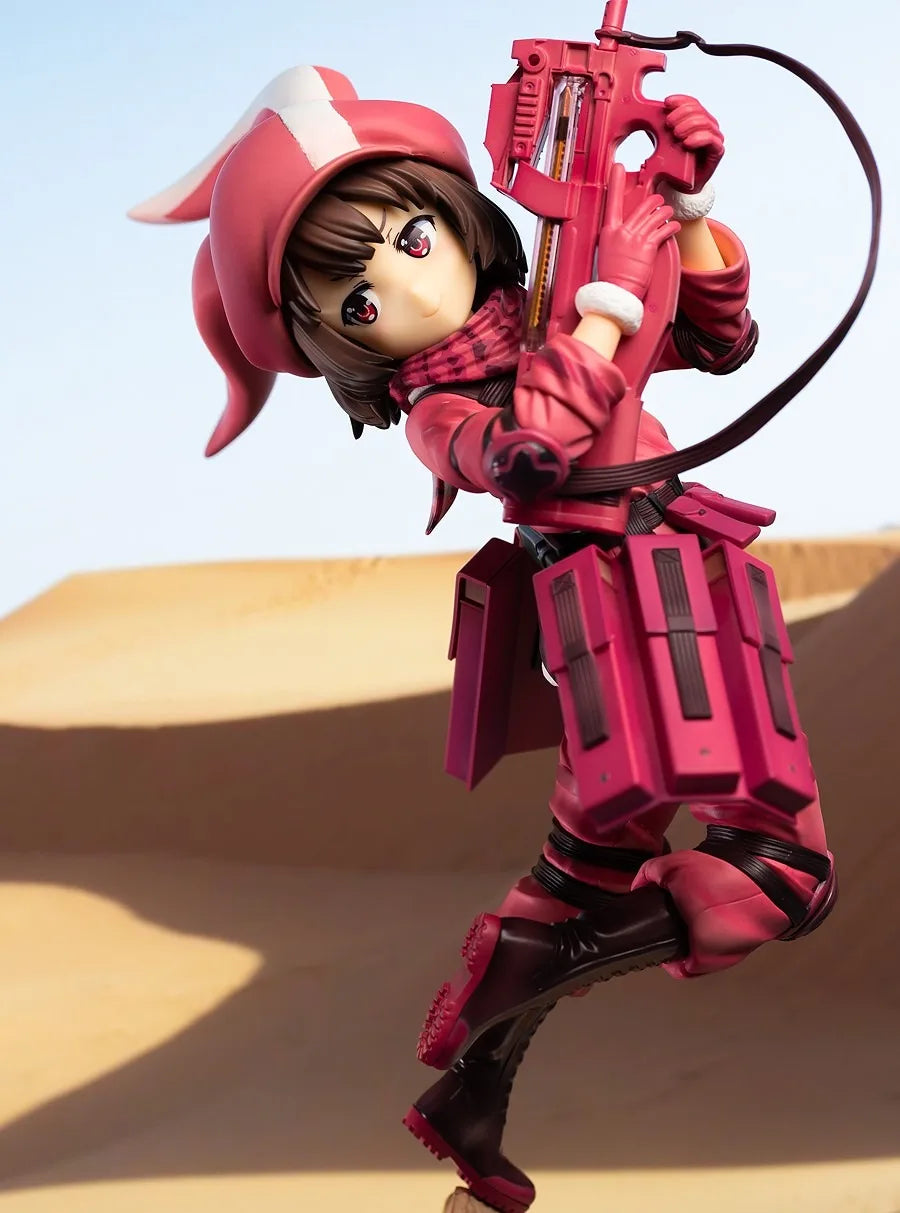 In Stock Original Genuine Kotobukiya Sword Art Online Alternative Gun Gale Online Ren Kouzuki 1/7 Scale  Collector Statue  Anime