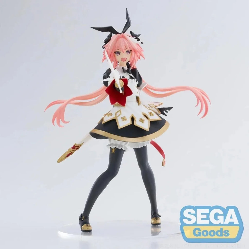 In Stock Original Genuine SEGA FIGURIZM FGO Fate Grand Order Astolfo Swordsman 21Cm Anime Collection Action Figure Model Kits