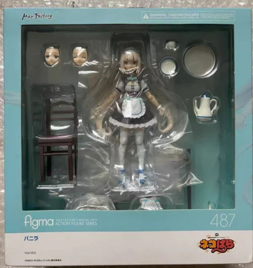ã€TMã€‘In Stock Max Factory Figma 487 NEKOPARA Vol.1 Soleil Opened Vanilla Action Figures Model Toy Gift Collection Ornament