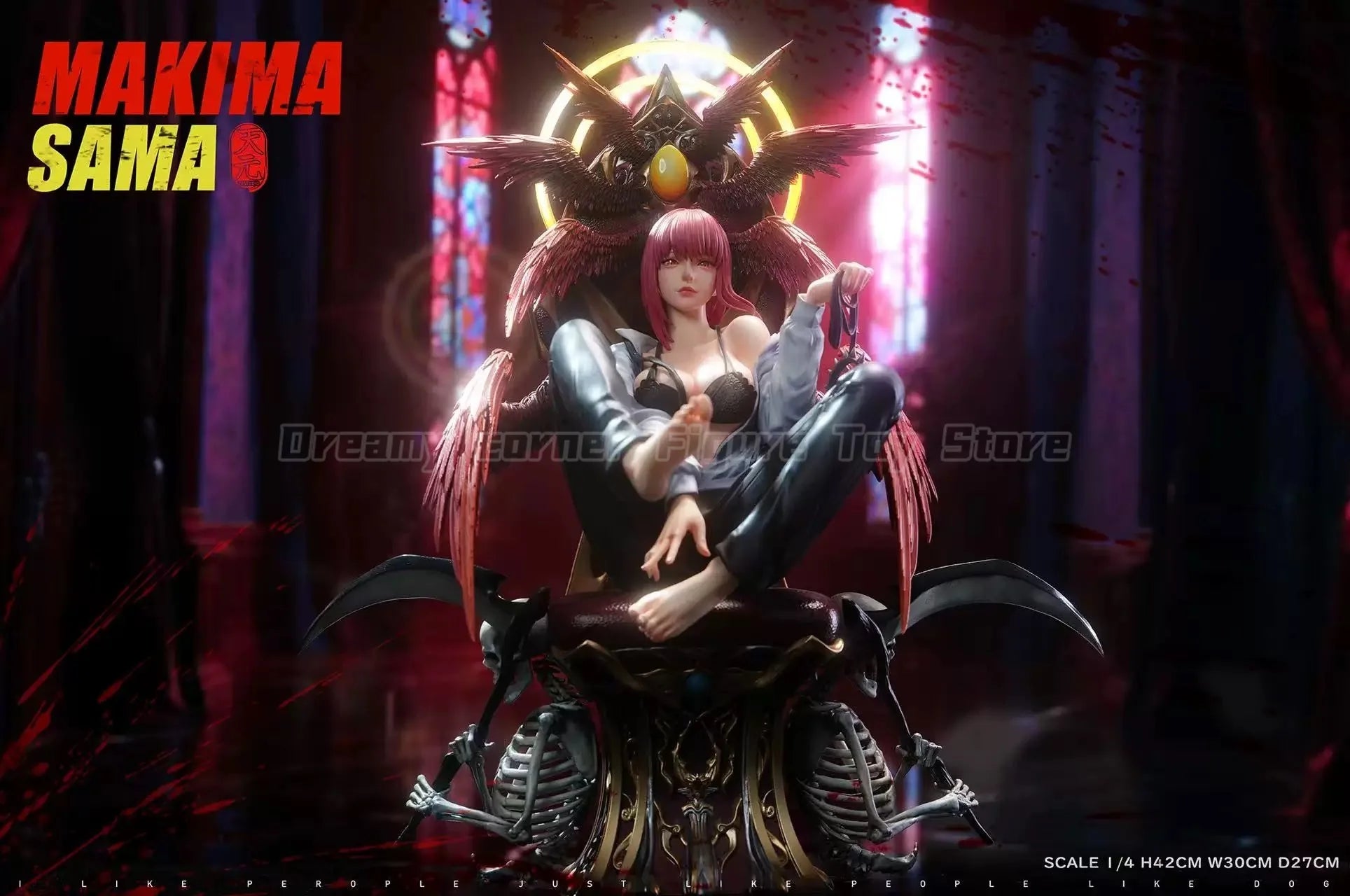 【Pre-sale】TY Studio Goddess Series MAKIMA SAMA 1/4 Scale Figure Model Collection Ornaments