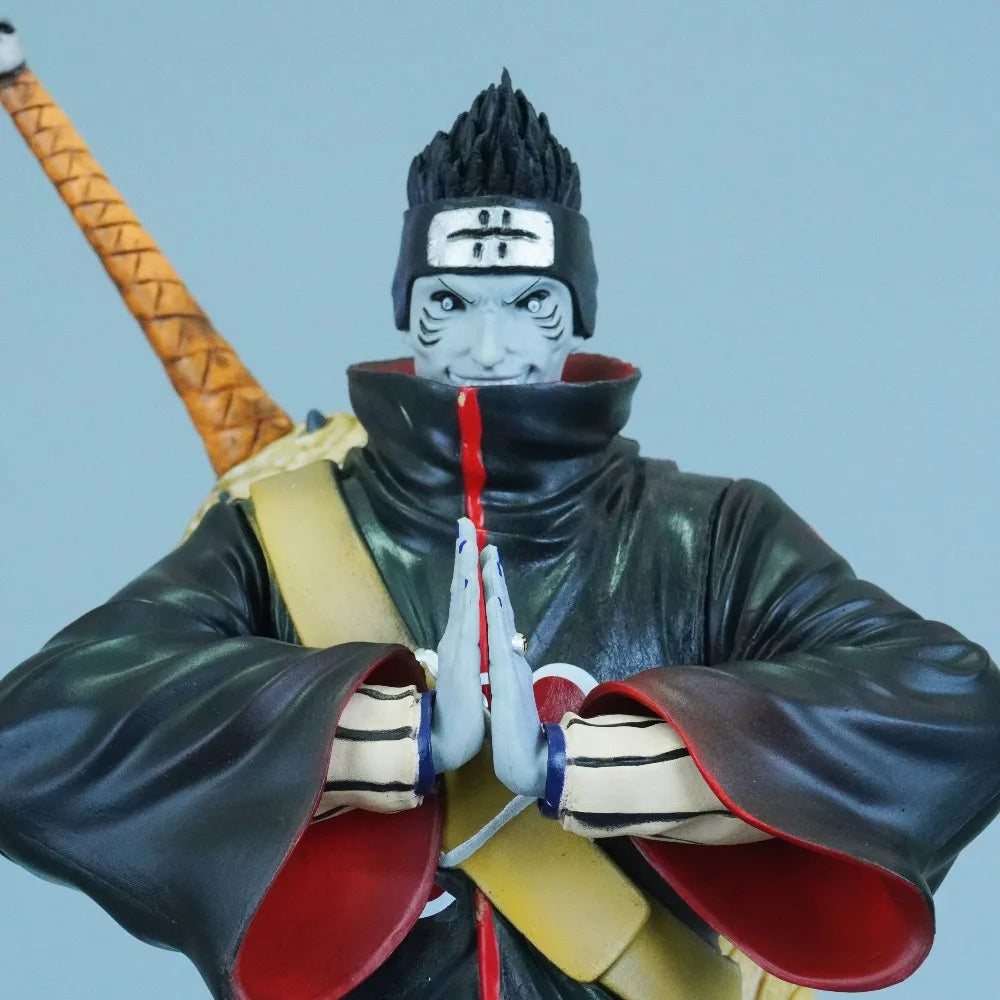 32cm/12.6in Anime NARUTO Figure Hoshigaki Kisame Action Figures Pvc Statue Desktop Ornamen Collection Model Toys Gifts
